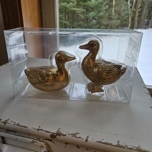 Target Dollar Spot Easter Gold Ducklings Figurine Set
